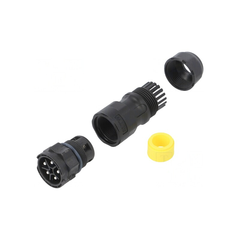 Conector circular tată cu șurub PIN 5 X-Lok | Electronic-mag.ro | Componente Electronice