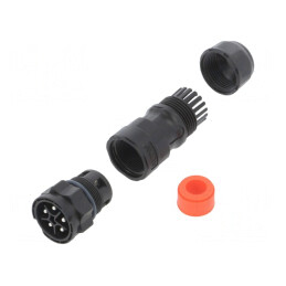 Conector Circular Tată cu Șurub PIN 5 X-Lok | Electronic-mag.ro | Componente Electronice
