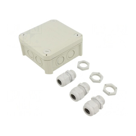 Cutie de conexiuni IP67 114x114x58 mm | Electronic-mag.ro | Componente Electronice