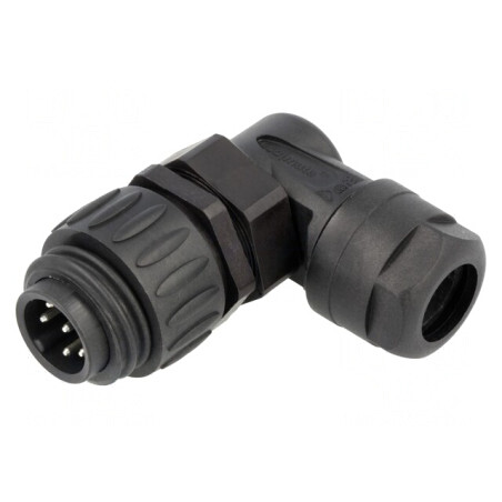 Conector Circular 7-Pin Tată Lipire Argintat | Electronic-mag.ro | Componente Electronice