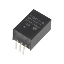 Convertor DC/DC 3,3W 4,75-32V la 3,3V 1A SIP3 | Electronic-mag.ro | Componente Electronice