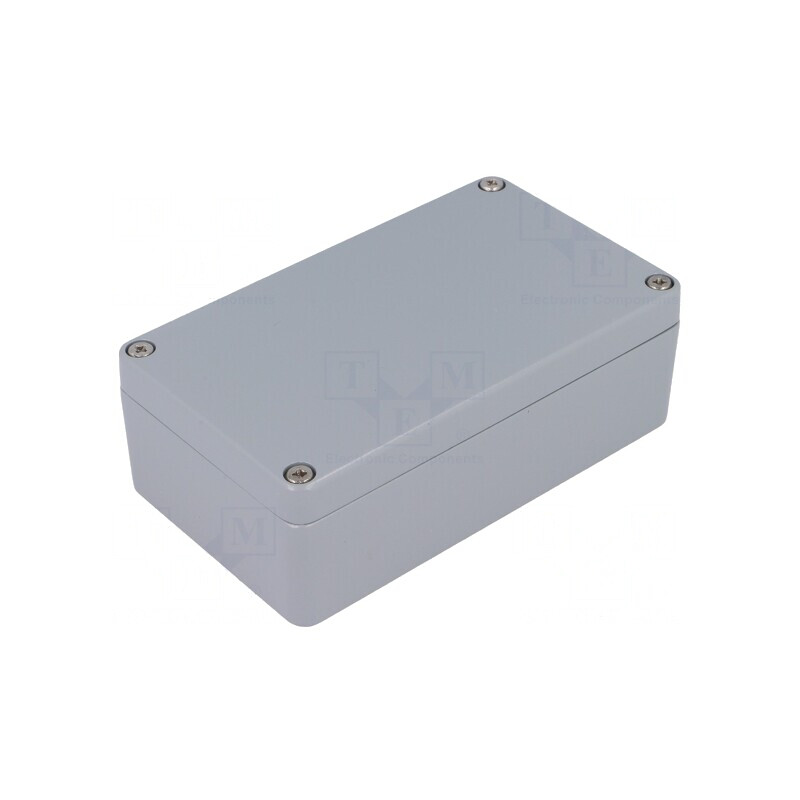 Carcasă universală aluminiu gri IP65 64x110x37mm | Electronic-mag.ro | Componente Electronice Carcasă universală aluminiu gri IP65 64x110x37mm | Electronic-mag.ro | Componente Electronice
