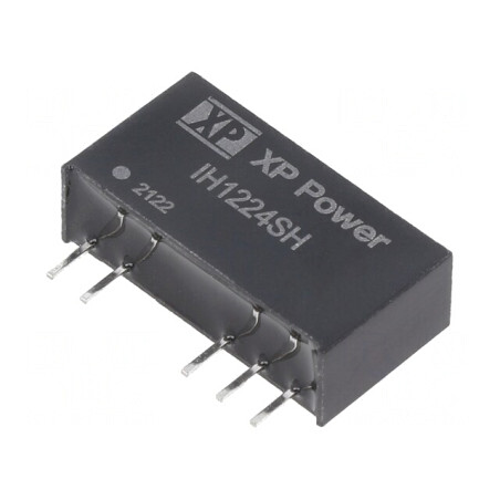 Convertor DC/DC 2W 12V la 24V și -24V SIP IH1224SH | Electronic-mag.ro | Componente Electronice