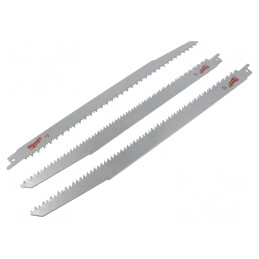 Lamă ferăstrău lemn 300mm 6TPI 3buc | Electronic-mag.ro | Componente Electronice