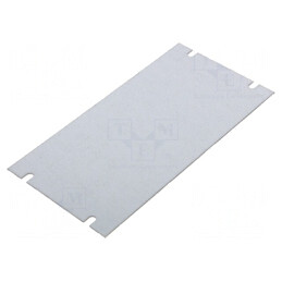 Placă Montare Oțel Zinc 94mm x 185mm | Electronic-mag.ro | Componente Electronice