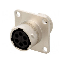 Conector Circular Soclu 6 Pin Fără Contacte RT360 IP67 | Electronic-mag.ro | Componente Electronice