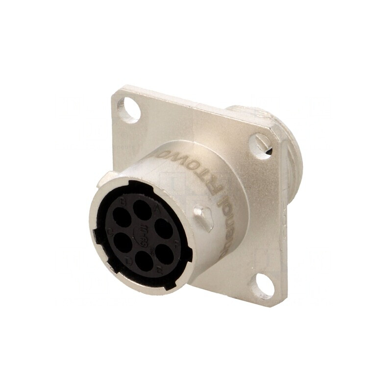 Conector Circular Soclu 6 Pin Fără Contacte RT360 IP67 | Electronic-mag.ro | Componente Electronice