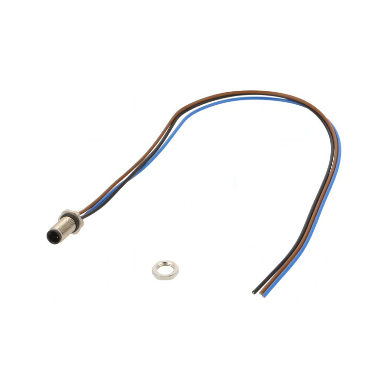 Conector M5 3-Pin Tată Aurit Neecranat IP67