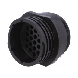 Mufă tată 24 PIN CPC Series 1 pe cablu 206838-2 | Electronic-mag.ro | Componente Electronice