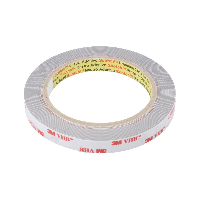 Bandă de Fixare Acrilică Gri 12mm x 5,5m | Electronic-mag.ro | Componente Electronice Bandă de Fixare Acrilică Gri 12mm x 5,5m | Electronic-mag.ro | Componente Electronice