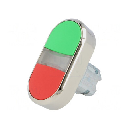 Comutator dublu 22mm roșu/verde IP67 | Electronic-mag.ro | Componente Electronice