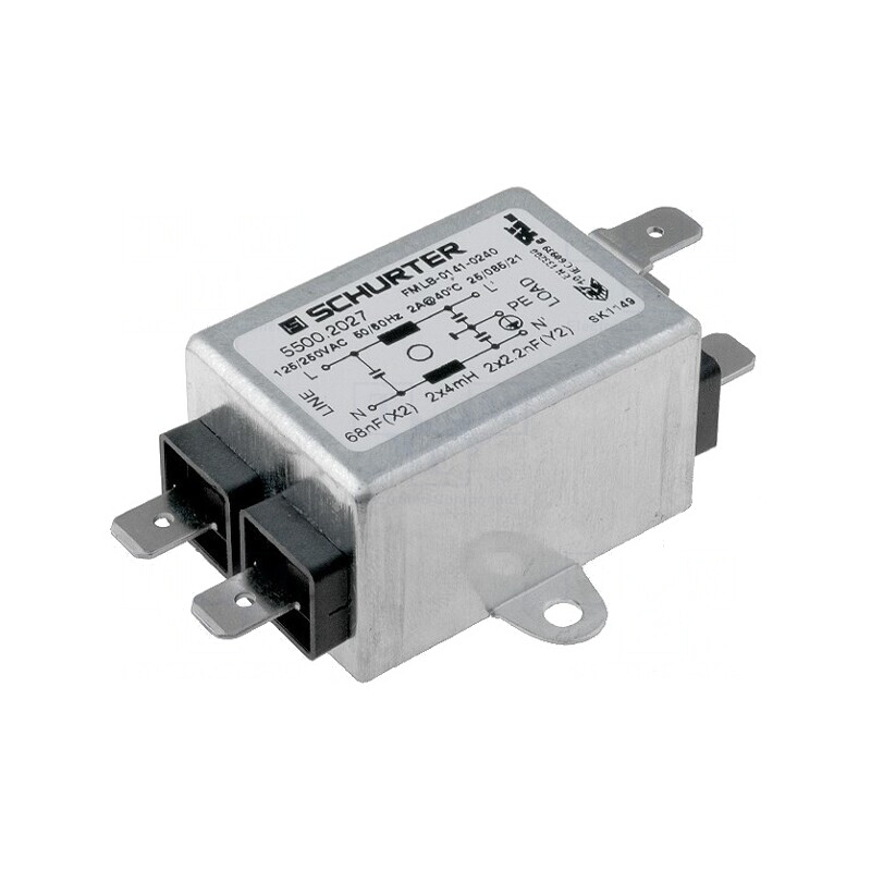 Filtru Anti-Interferențe Alimentare 250VAC 68nF 2,2nF | Electronic-mag.ro | Componente Electronice
