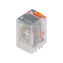 Releu Electromagnetic 3PDT 110VAC 10A | Electronic-mag.ro | Componente Electronice