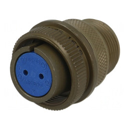 Conector circular 16S 97 aliaj aluminiu oliv | Electronic-mag.ro | Componente Electronice