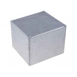 Carcasă Universală Aluminiu 120.5x120.5x92.2mm | Electronic-mag.ro | Componente Electronice
