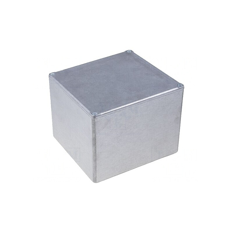 Carcasă Universală Aluminiu 120.5x120.5x92.2mm | Electronic-mag.ro | Componente Electronice