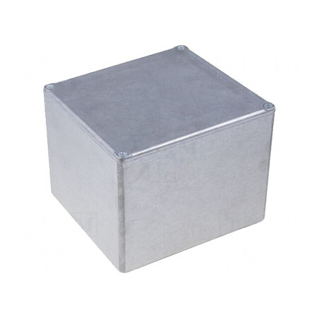 Carcasă Universală Aluminiu 120.5x120.5x92.2mm | Electronic-mag.ro | Componente Electronice