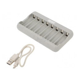 Încărcător pentru Baterii Reîncărcabile Ni-MH | Electronic-mag.ro | Componente Electronice