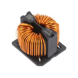 Inductor: bobinat cu compensare | THT | 11,8mH | 21,35mΩ | -40÷150°C | SCF25XV-070-1R1A022JH