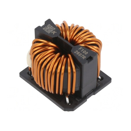 Inductor bobinat 6,3mH 11,1mΩ THT | Electronic-mag.ro | Componente Electronice