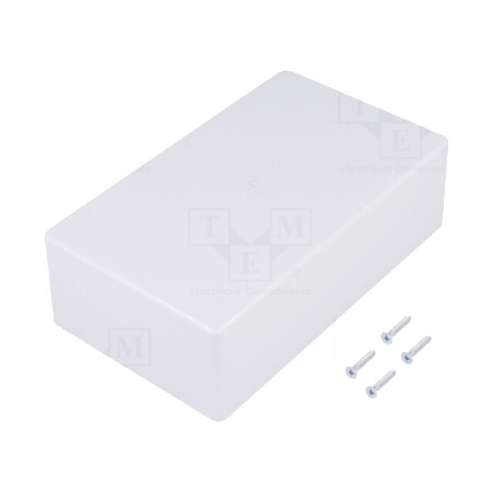Carcasă Universală ABS Gri 95mm x 160mm x 49mm | Electronic-mag.ro | Componente Electronice