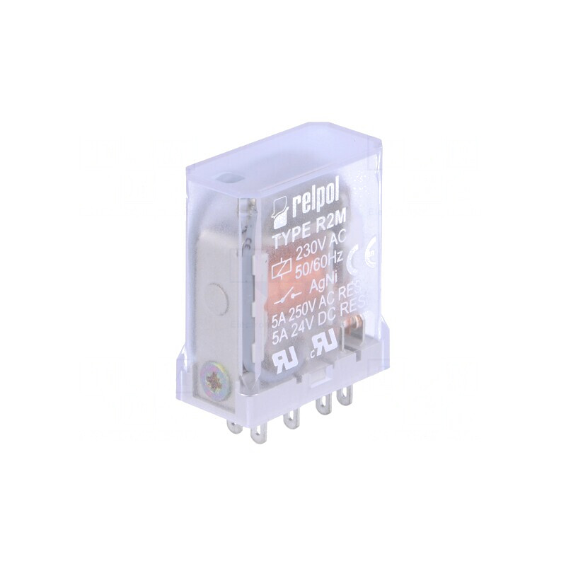 Releu Electromagnetic DPDT 230VAC 10A | Electronic-mag.ro | Componente Electronice Releu Electromagnetic DPDT 230VAC 10A | Electronic-mag.ro | Componente Electronice