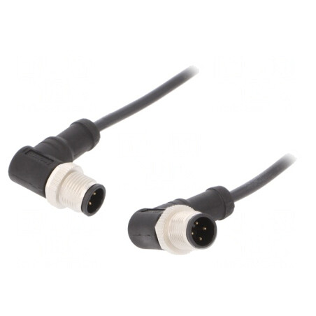 Cablu senzori/automatizări M12 1m mufă-mufă | Electronic-mag.ro | Componente Electronice
