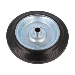 Roată de transport din gumă Ø250mm 250kg | Electronic-mag.ro | Componente Electronice