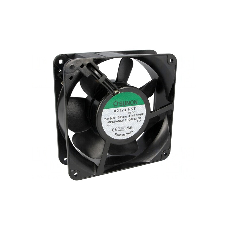 Ventilator AC axial 230V 120x120x38mm 210m3/h 46dBA | Electronic-mag.ro | Componente Electronice