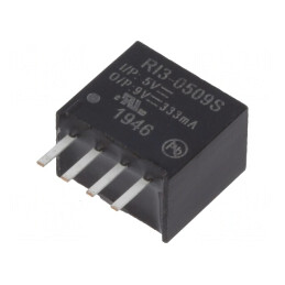 Convertor DC/DC 3W 4,5-5,5V la 9V 333mA SIP4 | Electronic-mag.ro | Componente Electronice