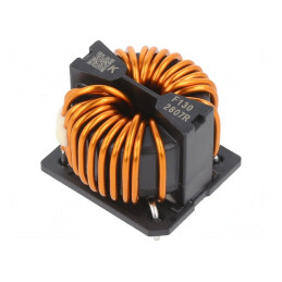 Inductor bobinat THT 3,5mH 6,43mΩ -40÷150°C | Electronic-mag.ro | Componente Electronice