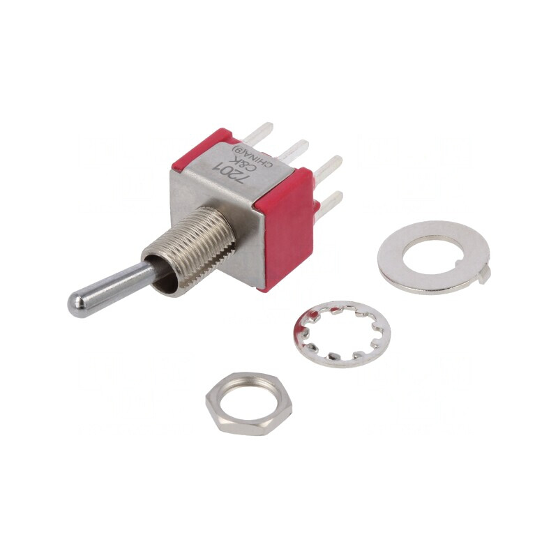 Comutator Basculant DPDT ON-ON 5A IP40 | Electronic-mag.ro | Componente Electronice