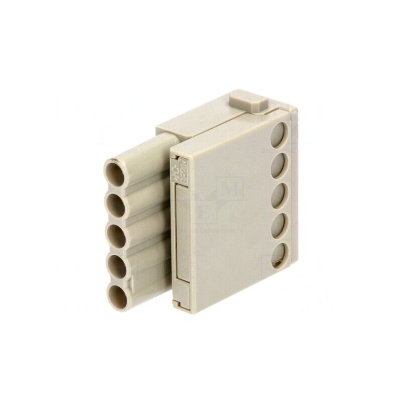 Conector HDC Han-Modular 5 PIN Terminal cu Șurub Mamă | Electronic-mag.ro | Componente Electronice
