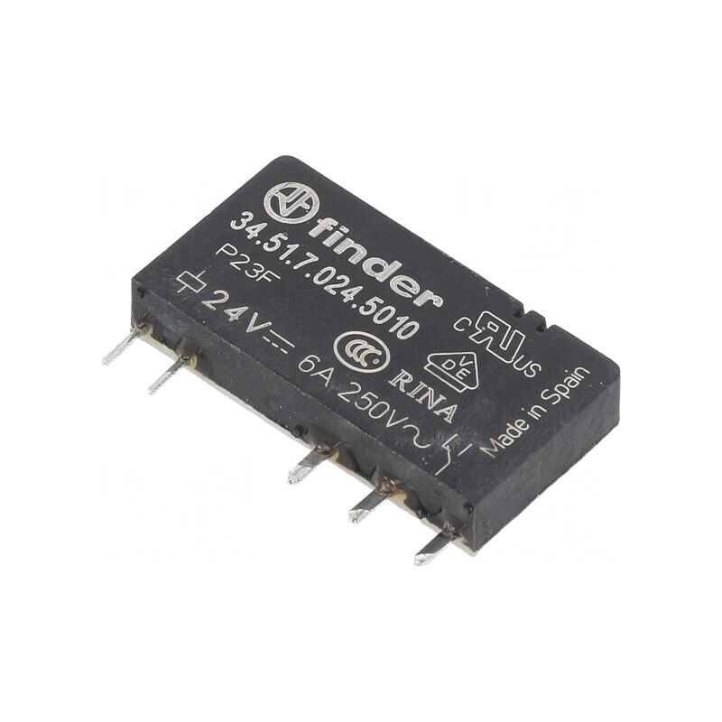 Releu Electromagnetic SPDT 24VDC 6A | Electronic-mag.ro | Componente Electronice Releu Electromagnetic SPDT 24VDC 6A | Electronic-mag.ro | Componente Electronice