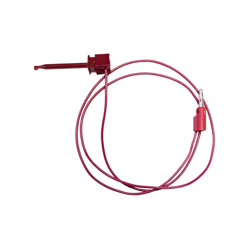Cabluri de măsurare 5A cu clips și mufă banană 4 mm | Electronic-mag.ro | Componente Electronice