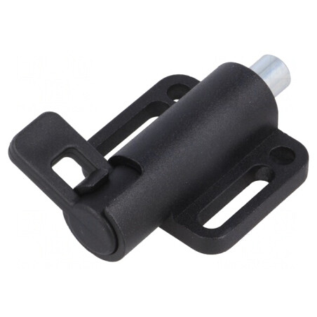 Zăvor cu arc pentru profile, aliaj zinc, 46mm, 25N/38N | Electronic-mag.ro | Componente Electronice