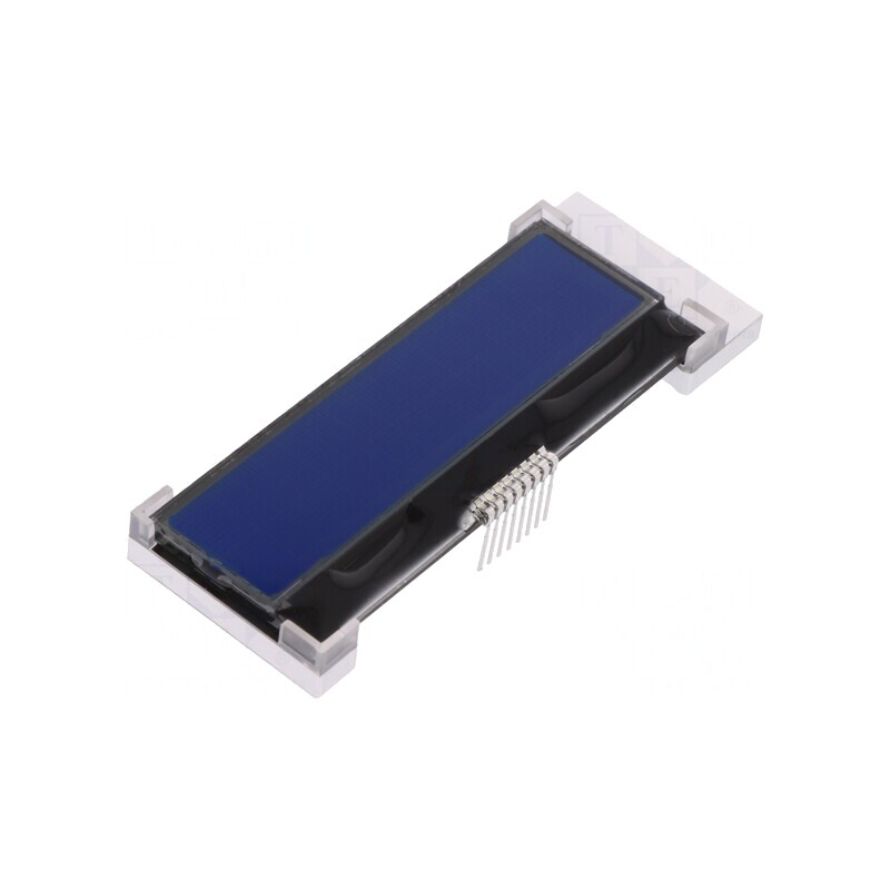 Afișaj LCD Alfanumeric 16x2 62,8x23x6,3mm DEM 16208 SBH-PW-N | Electronic-mag.ro | Componente Electronice