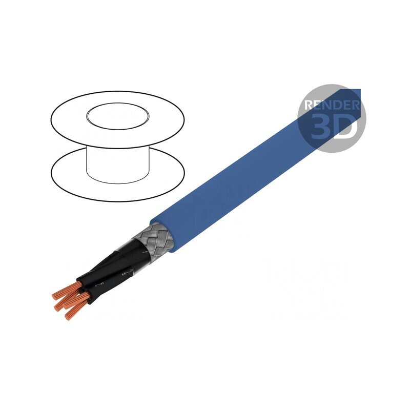 Cablu PVC albastru 25x0,75mm2 300V 500V ÖLFLEX EB CY | Electronic-mag.ro | Componente Electronice Cablu PVC albastru 25x0,75mm2 300V 500V ÖLFLEX EB CY | Electronic-mag.ro | Componente Electronice