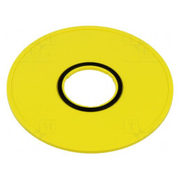 Tăbliță Descriptivă Plastic Galbenă 45x75mm | Electronic-mag.ro | Componente Electronice