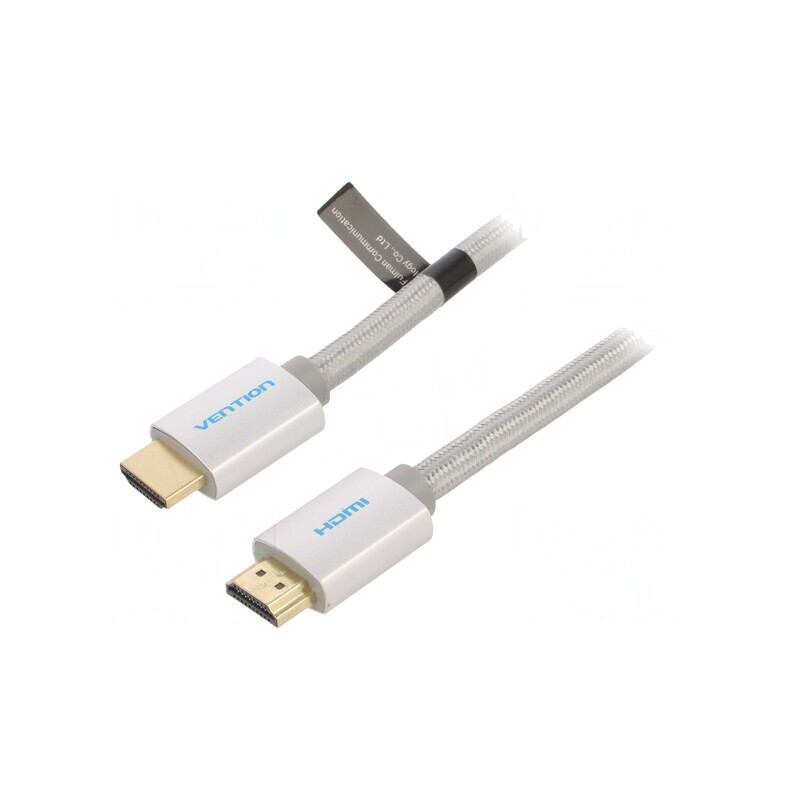 Cablu HDMI 2.0 PVC Textil 8m | Electronic-mag.ro | Componente Electronice
