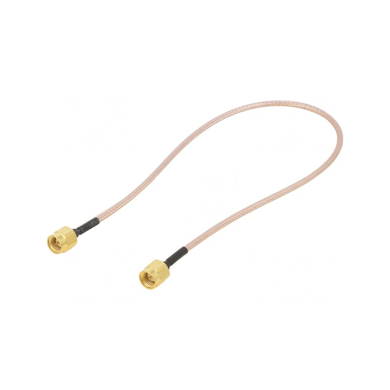 Cablu SMA 50Ω 0,3m Ecranat Transparent | Electronic-mag.ro | Componente Electronice