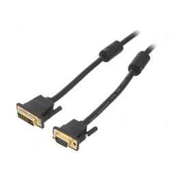 Cablu D-Sub 15pin la DVI-I 8m | Electronic-mag.ro | Componente Electronice