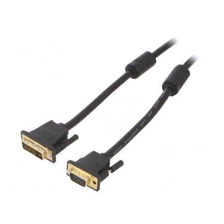 Cablu D-Sub 15pin la DVI-I 8m | Electronic-mag.ro | Componente Electronice