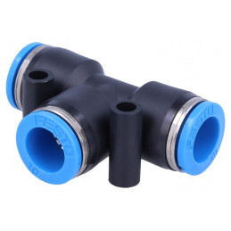Racord Push-In T Ramificație PBT 0,95-6bar | Electronic-mag.ro | Componente Electronice