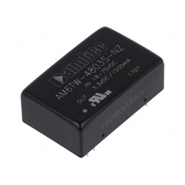 Convertor DC/DC 6W 18-75V la 3.3V 1.5A DIP24 | Electronic-mag.ro | Componente Electronice