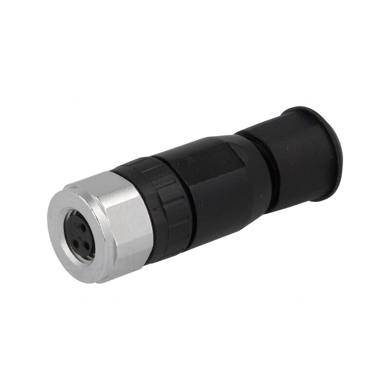 Conector M8 Mamă 3-Pin IP67 60V 4A | Electronic-mag.ro | Componente Electronice