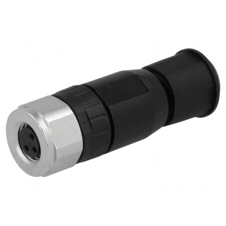 Conector M8 Mamă 3-Pin IP67 60V 4A | Electronic-mag.ro | Componente Electronice