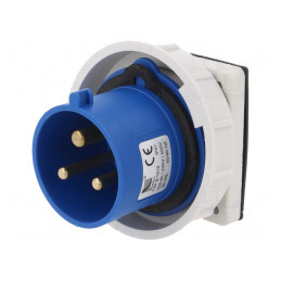 Conector alimentare AC 32A 400VAC IP67 Soclu Tată | Electronic-mag.ro | Componente Electronice