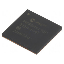 Microcontroler PIC32 512kB 3.6V QFN64 8MHz | Electronic-mag.ro | Componente Electronice