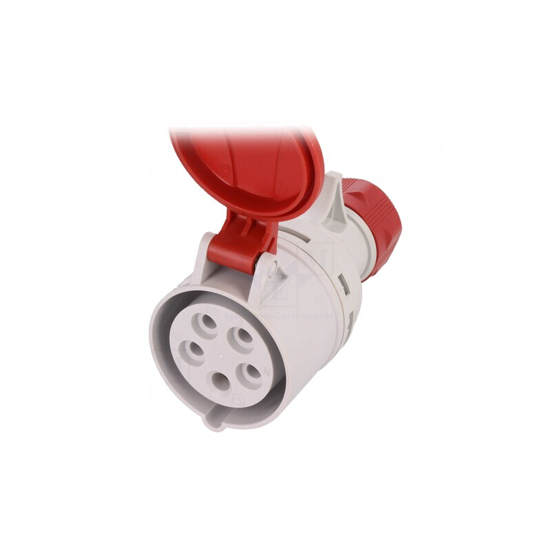 Conector Alimentare AC Trifazat 16A 400VAC IP44 | Electronic-mag.ro | Componente Electronice